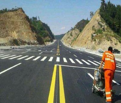 临平杭州道路划线